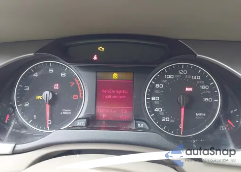 2010 Audi A4 2.0T Premium from USA, damaged, VIN WAUBFAFL3AN069782